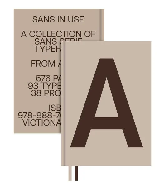 Sans in Use, Creative Typefaces and Their Applications, Viction